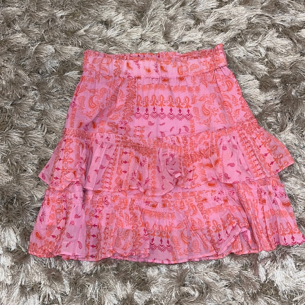 Free people ruffle skirt